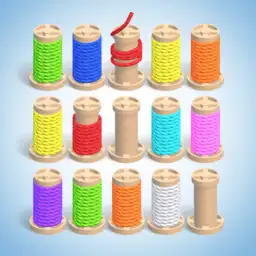 Rope Color Sort 3D
